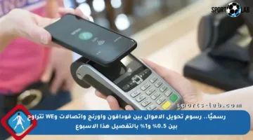 رسميًا.. رسوم تحويل الأموال بين فودافون وأورنج واتصالات وWE تتراوح بين 0.5% و1% بالتفصيل هذا الأسبوع